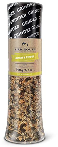 Silk Route Spice Company Moulin Géant Citron & Poivre de (190G)