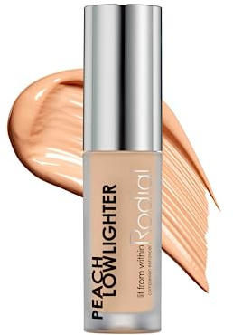 Rodial Peach Lowlighter Travel Size 0.05 fl oz Mini Hydrating Under Eye Brightener & Peach Color Corrector With Hyaluronic Acid, Vitamin E & Caffeine for Soft, Natural Radiance