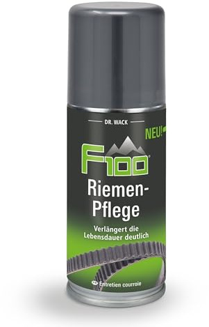 Dr. Wack - F100 Riemen-Pflege Spray 100ml I Spray mit hoher Wasserabweisung für Keilriemen oder Zahnriemen I Keilriemenspray für mehr Lebensdauer