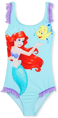 Disney Badeanzug Mädchen, Einteiliger Schwimmanzug Badekleidung - Geschenke für Mädchen