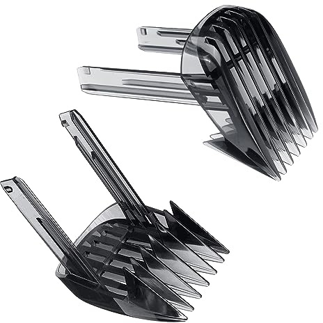 WuYan 2 Stück Haarschneidekamm für Philips hc9450 hc9490 hc9452 hc7460 Haarschneider 1–7 mm, 7–24 mm Aufsatz Bartkamm