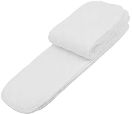 10er-Pack Windeleinlagen aus Weichem und Atmungsaktivem Baumwollstoff Babys und Kleinkinder (Sechs Schichten (32 * 12 cm))