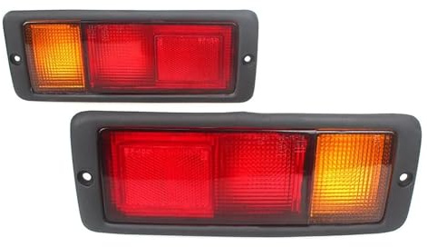 Fanali Posteriori Luce Paraurti Posteriore Per Mitsubishi Per Pajero Per Montero 1992-1999 1994 1995 1996 1997 1998 Lampada Freno Coda MB124963 MB124964 214-1946L-UE Fari Posteriori(Left and Right)