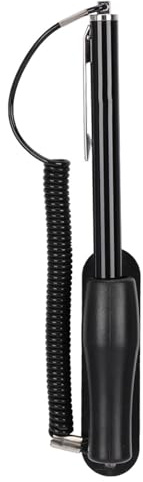 Lápiz Capacitivo de Metal Negro para Pantalla Táctil, Lápiz de Alta Sensibilidad para Tabletas GPS, Dise?o Exquisito, Fácil de Usar