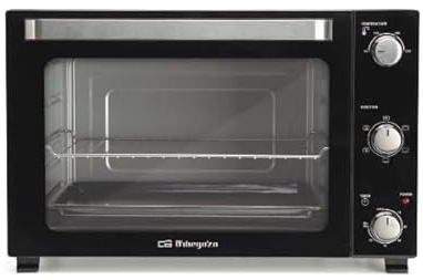 Horno de sobremesa Orbegozo HOT 608, 60 Litros, 2800 W, Dimensiones: 60,2 x 38,6 x 47 cm, con convección.