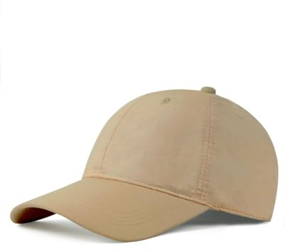 Zylioo M-L Leinen Basecap Herren Damen,Sommer Sonnenschutz Baseball Cap, Atmungsaktive Baseballkappe