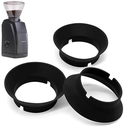 3-Piece Coffee Grinder Seal Replacement Set, Silicone Replacement Rings for Baratza Encore and Virtuoso Grinder Parts