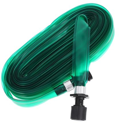 Tuyau D'irrigation Perforé Pvc 1/2 Pouce Raccord 3/4, Vert | Arrosage Régulier, Trous Latéraux et Joint Interne, pour Jardins et Potagers, Usage Solide Style Aléatoire