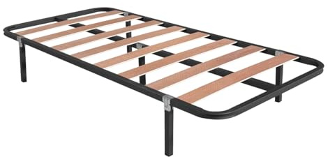 DEKIT - Somier Lama Ancha Kerry con Patas 90 x 190 cm