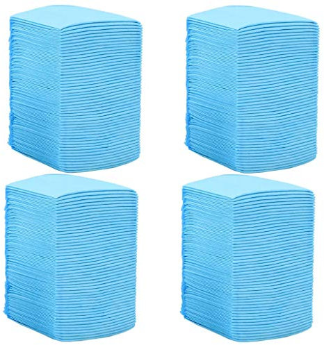 Tidyard Trainingsunterlagen Welpen 200 STK Welpenunterlage Hygieneunterlagen Training Pads für Haustiere Puppy Trainingpads Inkontinenzunterlage Wickelunterlage, 45×33 cm Vliesstoff