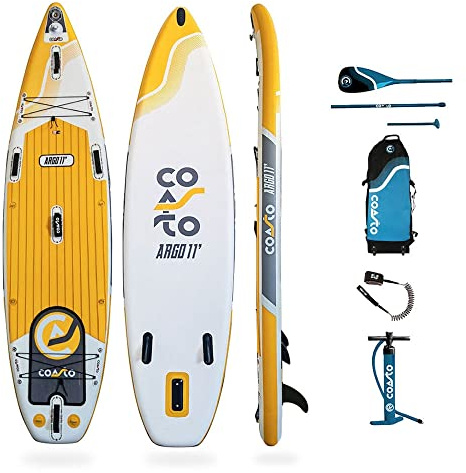 Coasto Argo Tabla Sup, Adultos Unisex, Amarillo, 11'