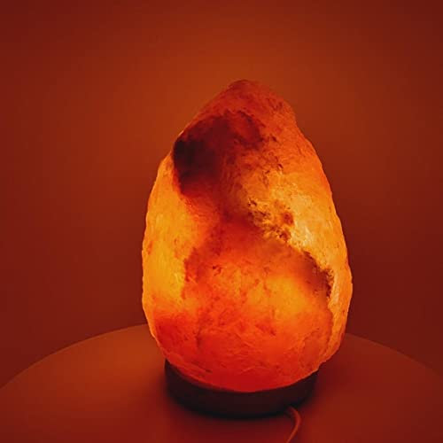 Himalaya-Salzlampe Bergform, Natürliche Himalaya-Kristallsalzlampe Handgemacht, Alternative Dekoration, Heimdekoration (3-4 Kg)
