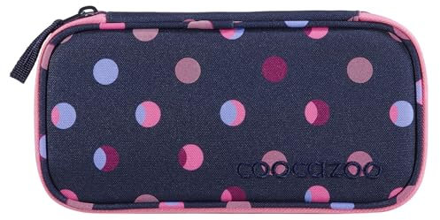 coocazoo Mäppchen „Reflective Moons”, lila, Federmäppchen, großes Hauptfach, Schlaufen für Zirkel, Geodreieck und Lineal, Stundenplanfach, Stiftehalter, Reißverschlussfach, ab der 3. Klasse