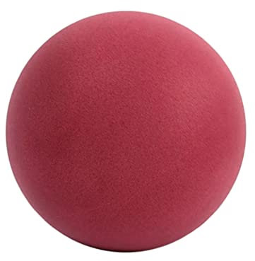 ARTOCT 18cm Mute Sponge Ball,Soft Foam Sponge Sports Balls,Soft Bouncy Ball,Children Indoor Outdoor Sports Sponge Racket Ball,Noise Reduction