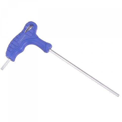 sourcing map 3mm Hex Key T-Handle Dual End Wrench Spanner, Metric CR-V Steel