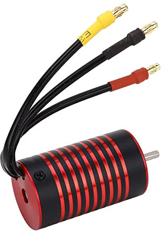 Alomejor RC Car 2845 Bürstenloser Motor, 4-polig, Hocheffiziente Wärmeableitung, Aluminiumlegierung, RC-Car-Motor für 1/12 1/14 RC-Car (5900 kV)