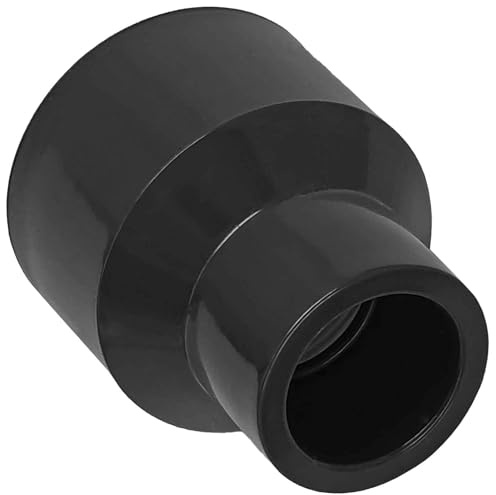 MegaHaustechnik Klebefitting aus Kunststoff PVC, Reduziermuffe, 50x40mm | Für Rohr-Außendurchmesser 50x40mm, zum Verkleben, Trinkwasser geeignet, Druck 16 Bar, Reduzierung Reduktion Stück