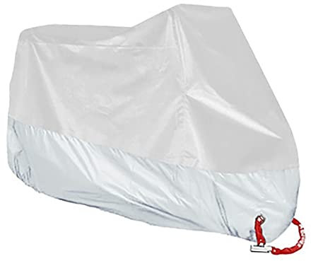 SCOOVY Motorradabdeckungen wasserdichte Motorradabdeckung Für Den Innen- Und Außenbereich, Regen- Und Staubschutz, Kompatibel Mit MSX XR 250 PCX 125 CBR 600RR CBR 125 CB 400(4XL,4)