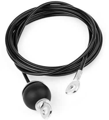 DIYCUT Cable Appareil Musculation, Cable Musculation pour Poulie 3,5 Mètres, Câble de Poulie de Fitness en Acier Inoxydable, Cable Poulie Musculation Tirage, pour Système de Poulies de Gymnastique