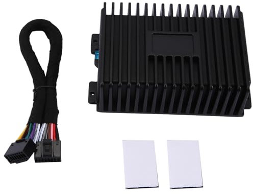 RIYAN Amplificador DSP de radio de coche sin pérdidas, altavoces modificados de 4 vías, Android, universal, con cable, audio mejorado, duradero, fácil de usar, 500438721