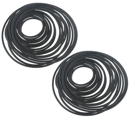 40 Stück Universal-Kassettenband, 1,5 mm Kassettenband, Antriebsriemen für Reparatur, Wartung, Rekorderriemen