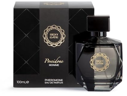 Sexy Gate Poseidone Pheromone, Parfum 100ml, Profumo per Uomo con Feromoni | Spray Naturale, Fragranza Intensa e Magnetica