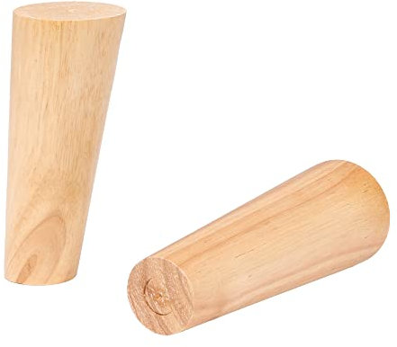 Holzstifte-Set, 15,2 cm, schräg, konisch, Naturholz-Finish, 15 cm, ideal zum Zeichnen, Skizzieren und Schreiben, Lieferung in weißer Box, 4 Stück