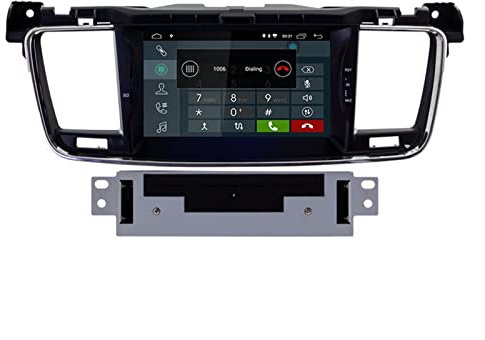 JINFOLI Autoradio 1 Din Android 10.0 Lettore DVD for auto Navigazione GPS Aadio WIFi Volante Multimediale Adatto, for Peugeot, 508 2011-2015 Impianto audio stereo per auto