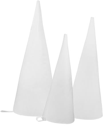 LOPUNER Reusable Cotton Piping Bags Set 14/16/18 Inch Pastry Bags for Cake Decorating Baking Accessories Kit