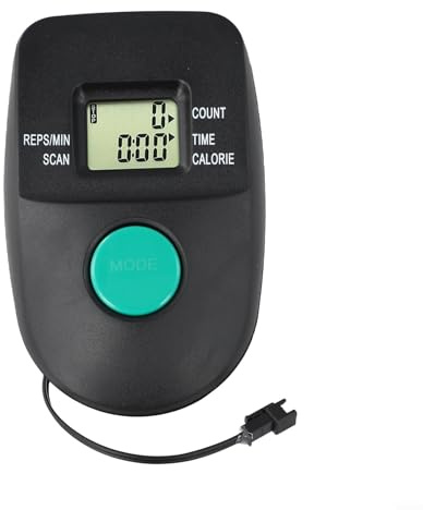 Advokingtap Monitor LCD Tachimetro Per Cyclette Computer Indoor Monitor Ciclo Strumento Analitico Contatore Del Ciclo, Design Leggero
