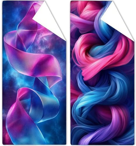 Telo Mare Grande 80x160cm Viola Telo Mare Microfibra Sogno Stuoia Spiaggia 2 Pezzi, Compatta Antisabbia, Asciugatura Rapida, Ultra Assorbente, Teli Palestra per Spiaggia Palestra Viaggi Sauna OC-879