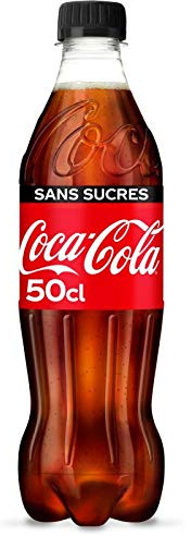 COCA COLA - Zéro Bouteille 50Cl - ( Lot De 4 )