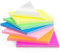 Elektrostatisch Selbstklebend Haftnotizen, 76 x 76 mm, 480 Blatt Sticky Magnetic Notes Flipchart Papier, Haftnotizen Klebezettel Beweglich und verschiebbar auf jeder Oberfläche
