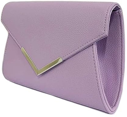 LeahWard Women's Clutch Bag Wedding Evening Wedding Clutch Bag Prom Night Out 2121 (Lilac)