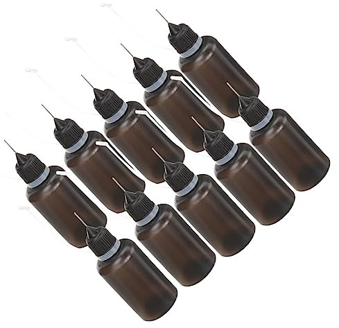 Housoutil 20pcs Machine Oil Holder Liquid Glue Bottles Squeeze Bottles Leakproof