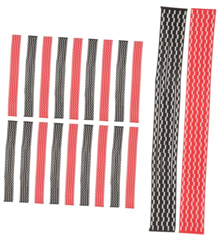 Didiseaon 20pcs Table Tennis Racket Edge Guard Self-adhesive Sponge Protective Strips for Paddles Easy to Apply and Remove for Table Tennis Bats