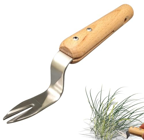 Byuexhp Attrezzo Estirpatore Manuale per Giardino e Prato | per Il Giardinaggio Manuale,Forca per L'Estirpazione '| per Giardino, Prato, Terreno Agricolo, Paesaggistica, Fiori, Ortaggi e Uso Esterno