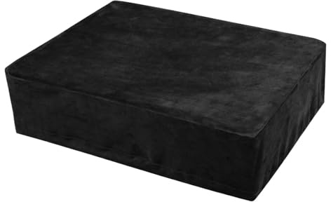 Protezione per giradischi, 43 x 33 x 13 cm, custodia morbida in peluche, copertura protettiva per giradischi, attrezzatura stereo, per casa, studio, DJ, uomini, dults audio gear recoTeens donne