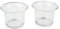 Verres à bougie à chauffe-plat VBS « Galbé », 2 pc.