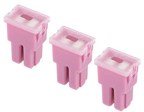 sourcing map Mini Cartridge Fuse 32V 30A Female J Case Box for Truck 3pcs