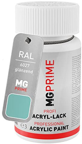 MG PRIME RAL 6027 Lichtgrün/Light green glänzend Lackstift 50 ml schnelltrocknend