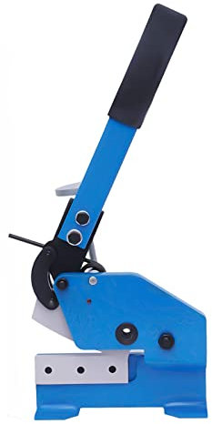 DiLiBee Forbici a leva manuale, 125 mm, forbice per metallo, con manico, spessore di taglio 1,1 cm (acciaio rotondo), 0,6 cm (lamiera e acciaio piatto)