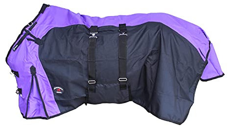 CHALLENGER 384LG Winterdecke Führmaschinendecke, 1200D, wasserdicht, Fleece-gefüttert, mittelgroß, 182,9 cm