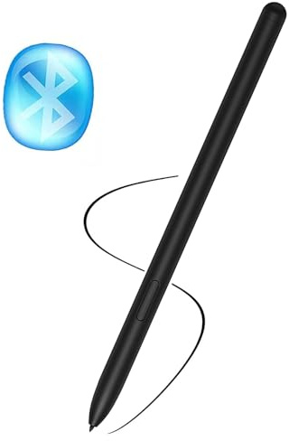 Galaxy Tab S8 Ultra Stylus Pen mit Bluetooth für Samsung Galaxy Tab S8 Ultra S8 S8+ Plus S Pen(Schwarz)