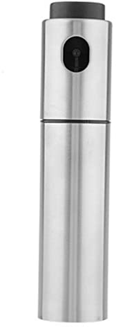 Ciieeo Spruzzatore Per Olio e Aceto in Acciaio Inossidabile 17,8x4 Cm, Nebulizzatore Alimentare Per Cucina, Diffusore Spray Per Condimenti e Grigliate, Risparmio Olio Ed Energia