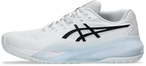 ASICS Men's Gel-Resolution X Tennis Shoes, 11.5, White/Black