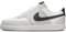 NIKE Herren Court Vision LO Sneaker, Grey Fog Black White, 44 EU