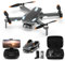 HURSVIE Drone avec Camera 1080P, Quadcoptere Telecommande, Drone pour Enfants et Adultes, Moteur Sans Balais, Arrêt/Aterrissage à une Touche,2 Batteries, Jouets et Cadeaux pour Garçons et Filles