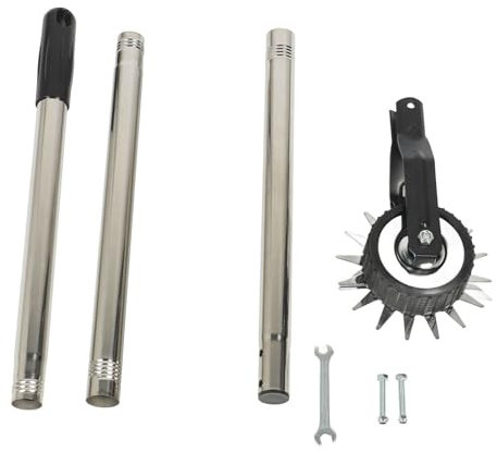 NINESHE Manuale Manuale Manuale Edger con Manico, Strumento di Edger da Prato Manuale, Tagliente per Bordi del Prato Manuale Inossidabile per Manganese per Tagliare sui Marciapiedi (3 Sections 53in)