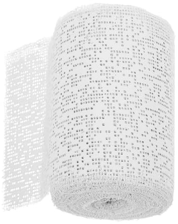 Tofficu Vendas de Escayola para Manualidades Moldeadora Rápida Secado para Corporal Máscaras Escultura y Construcción
